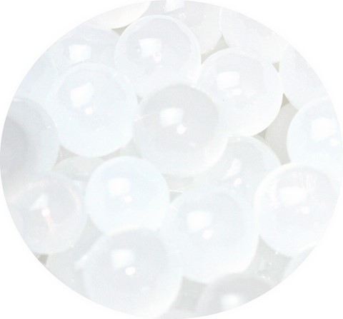 billes hydrogel blanche